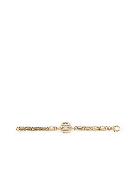 Philipp Plein Metallic Unity Bracelet for men