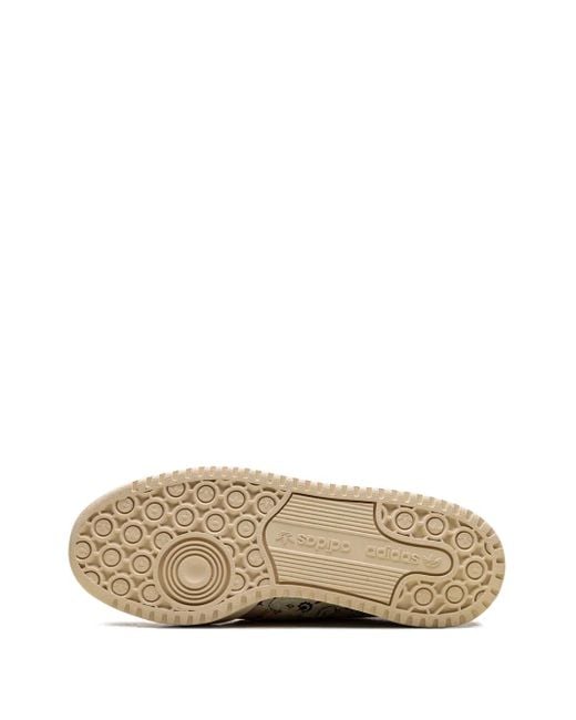 Adidas Natural Forum 84 Low Cl Patterned Sneakers