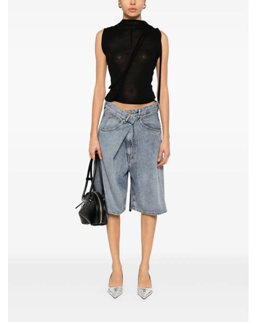 OTTOLINGER Black Deconstructed Top