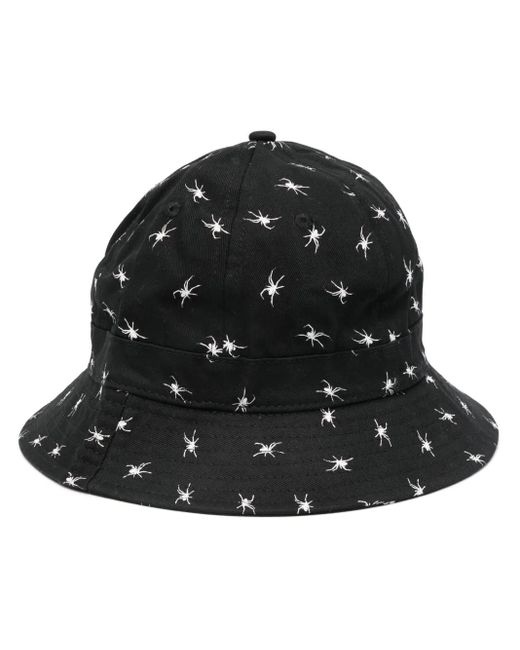 Ruslan Baginskiy Black Spider-Print Twill Hart for men