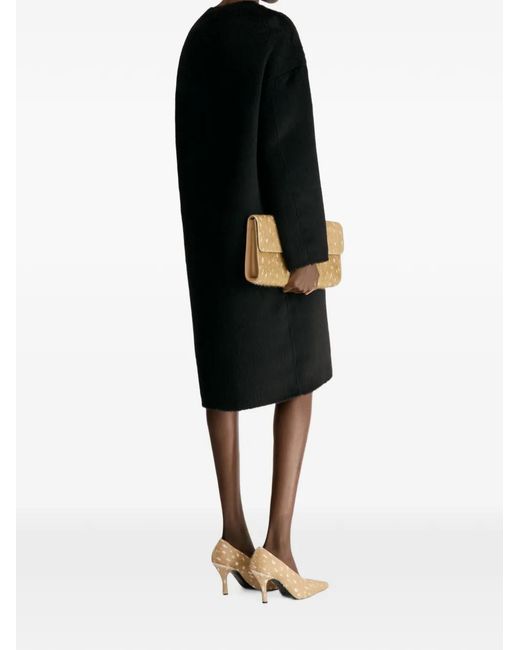 Loulou de Saison Black Orson Collarless Coat
