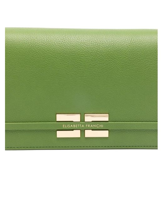 Elisabetta Franchi Green Aloe Polyester Bag
