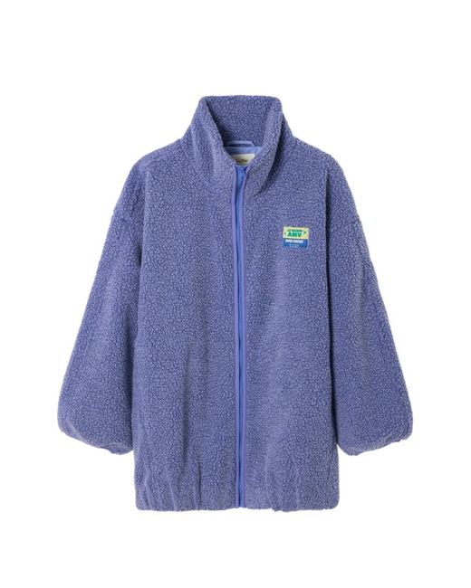 American Vintage Hoktown Jas Met Lange Mouwen in het Blue