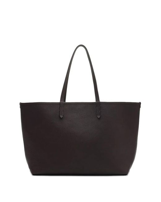 Burberry Black Medium Bloomsbury Reversible Checked Tote Bag