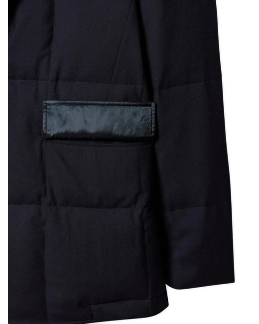 Paul Smith Blue Padded Pocket Jacket for men