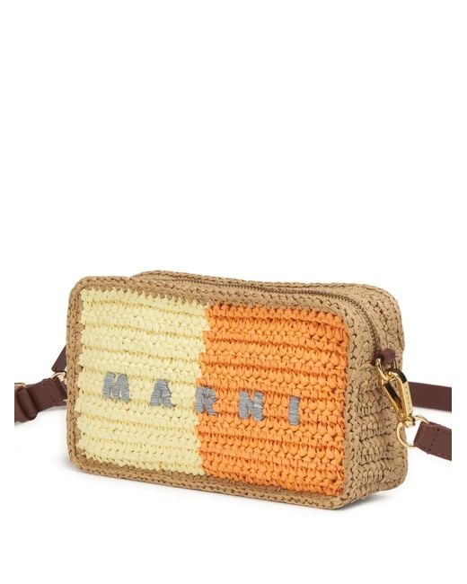 Marni Metallic Seaside Colour-Block Camera Bag