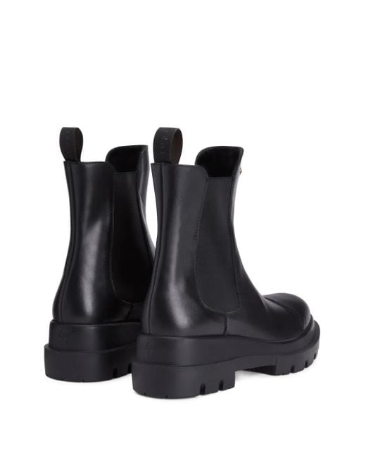 Giuseppe Zanotti Black Vichingo Bootie