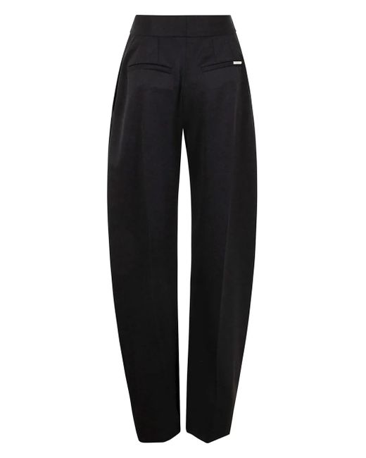 パンツ THE ATTICO GABARDINE LONG PANTS (251WCP00272 WWW065AA081) The Attico Gabardine Long Pants For in Black | Lyst