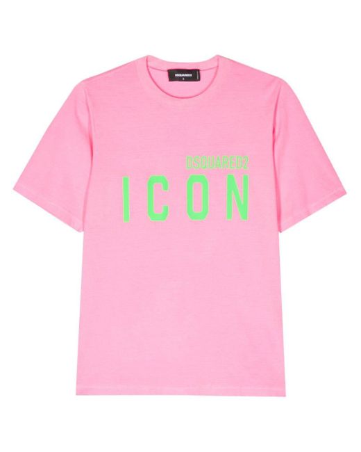 DSquared² Katoenen T-shirt in het Pink
