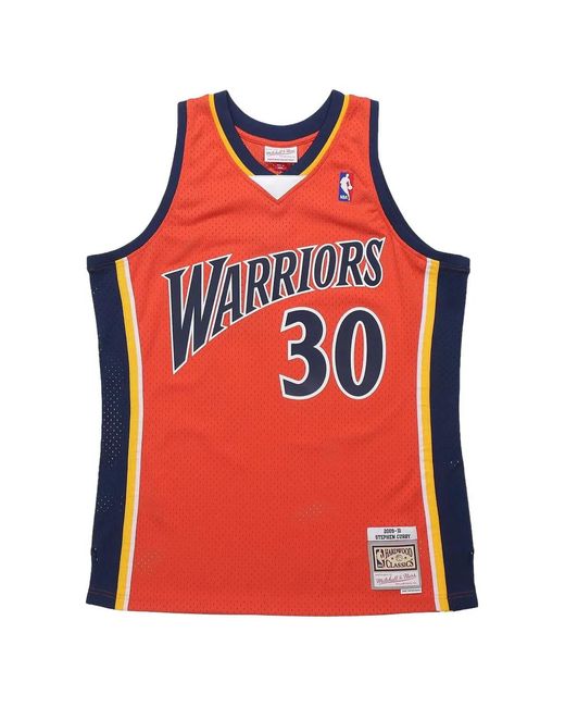 Mitchell & Ness Red X Nba Stephen Curry Jersey for men