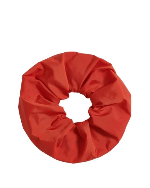 Coa Nyc Gesmockte Scrunchie in het Red