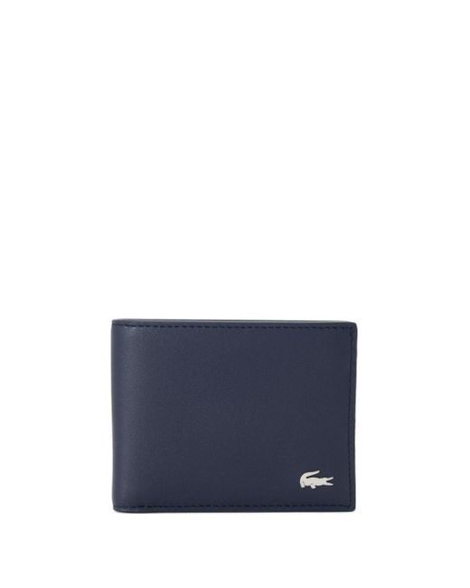 Lacoste Blue Fitzgerald Leather Wallet for men