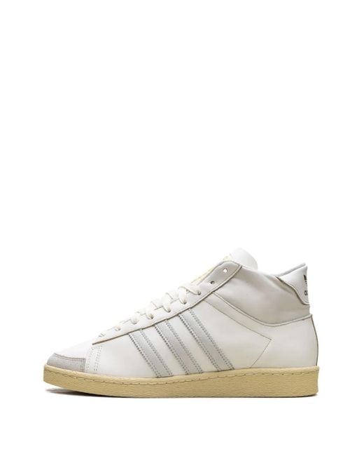 Adidas Jabbar Hi "Off/Orbit" Sneakers in White für Herren