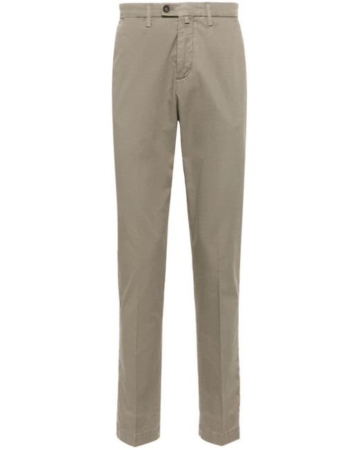 Pantalones chinos ajustados Corneliani de hombre de color Natural