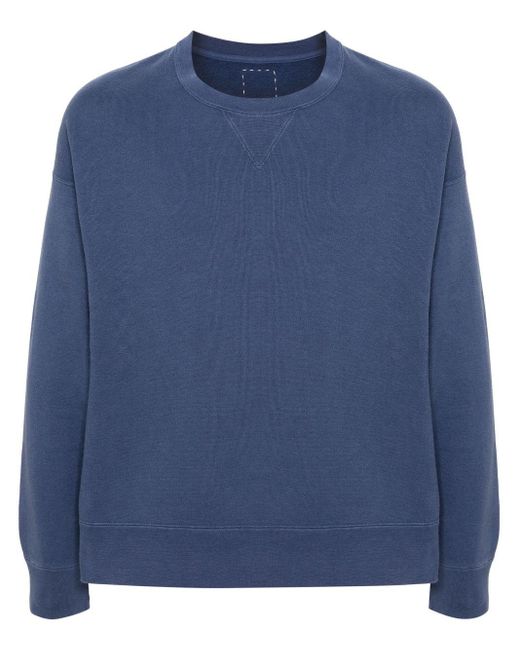 Visvim Blue Jumbo Cotton-blend Sweatshirt for men
