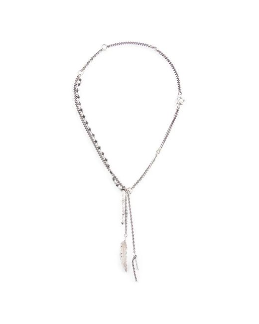 Ann Demeulemeester White Maiko Necklace for men
