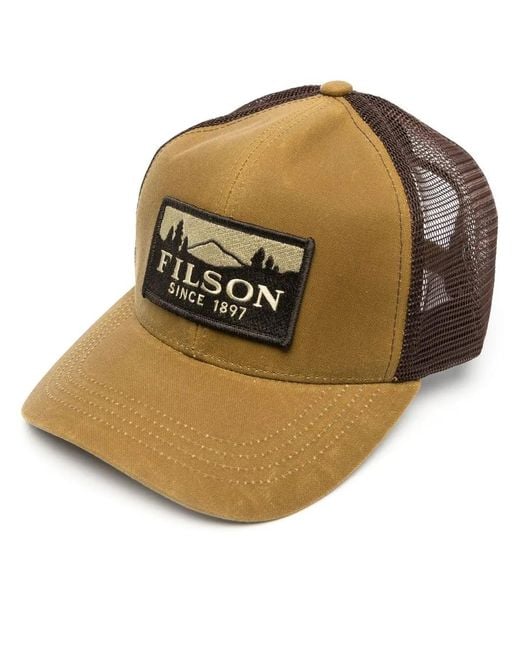 Filson Natural Logger Logo-Patch Cap for men
