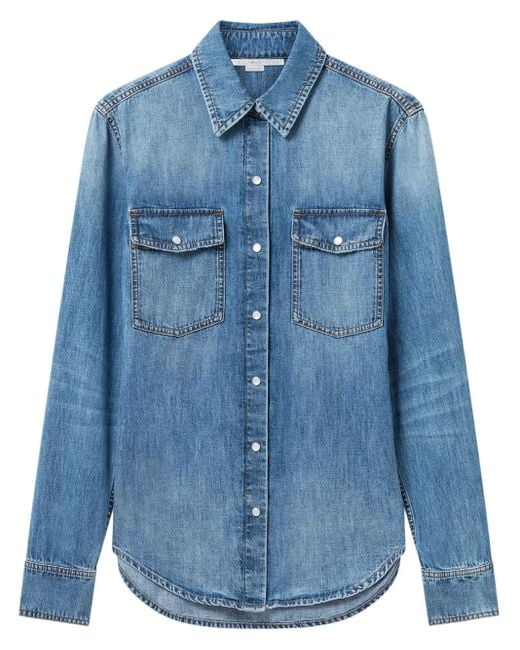 Stella McCartney Blue Shirts