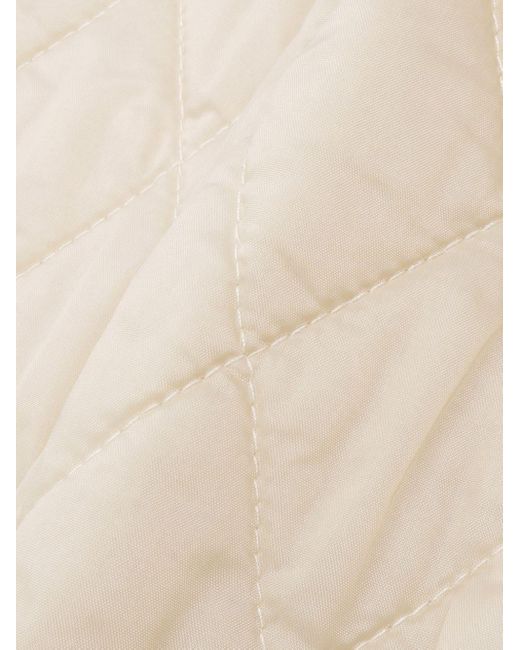 Sporty & Rich Natural Vendome Quilted Jacket