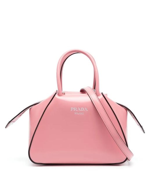 Borsa Tote Supernova di Prada in Pink