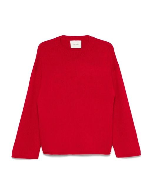 Lisa Yang Red Cashmere Sweater