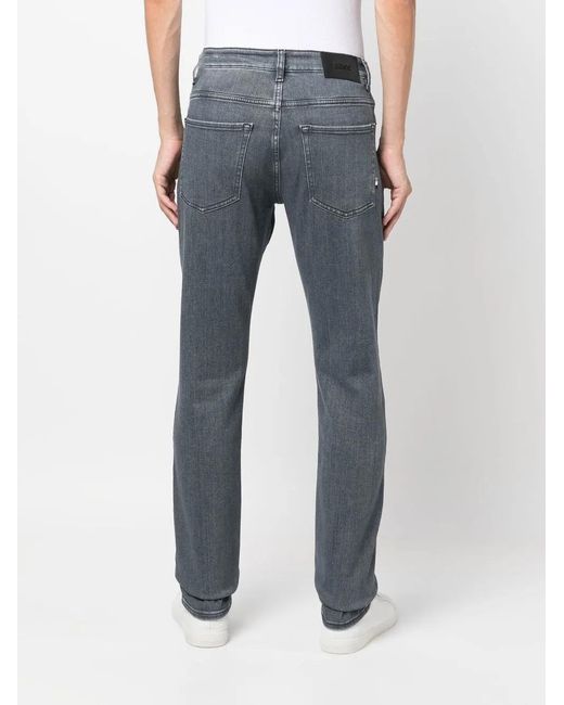 Boss Blue Skinny-Cut Denim Jeans for men