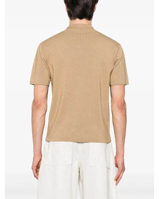 Lardini Natural Knitted Top for men