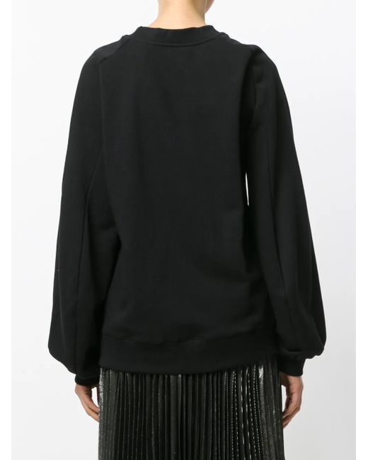 Ioana Ciolacu Black Maglione Oversized