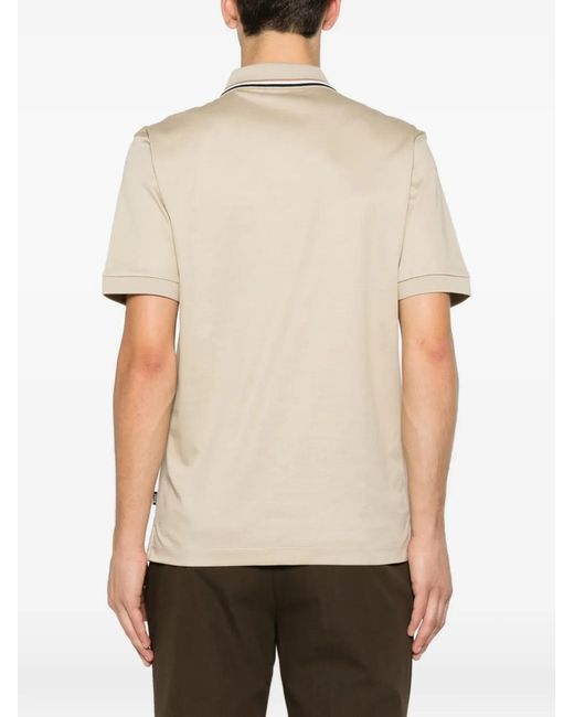 Boss Natural Polo Penrose 38 À Col Pointu for men