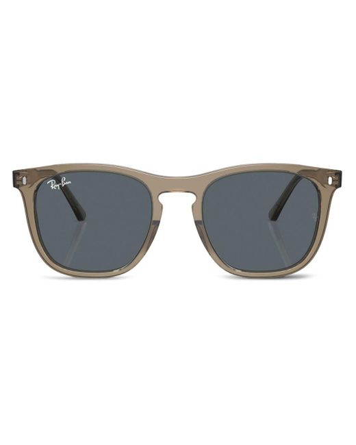 Ray-Ban Gray Wayfarer-frame Sunglasses