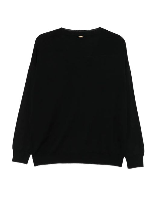 Herno Black Sweaters