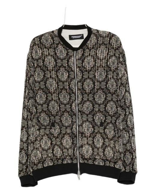 Veste Bomber À Sequins Undercover pour homme en coloris Black