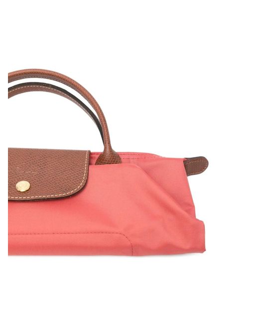 Longchamp Pink Le Pliage Original S Handbag