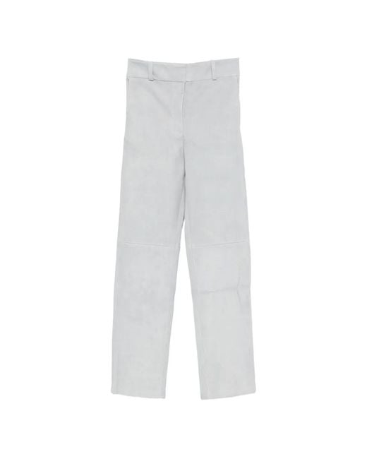 Arma White Pocket Stretch Trousers