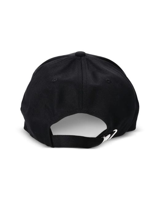 Boss Black Cotton-Twill Cap With Logo Print for men