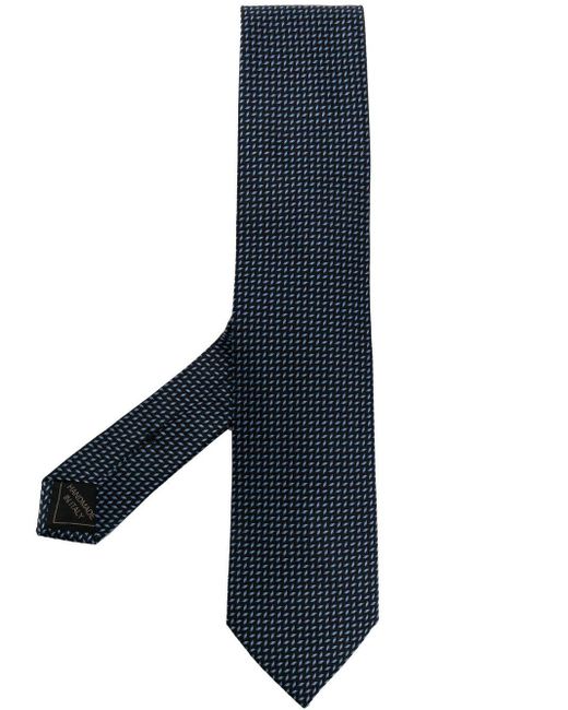 Brioni Pointed Silk Tie in Blue for Men | Lyst