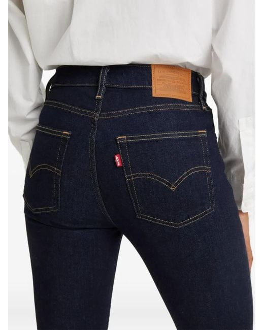 Levi's Blue 725 Bootcut Jeans