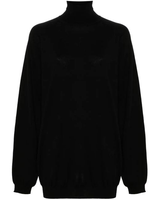 Pull avec pendentif logo Moschino en coloris Black