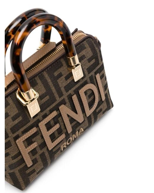 Mini sac à main By The Way Fendi en coloris Brown