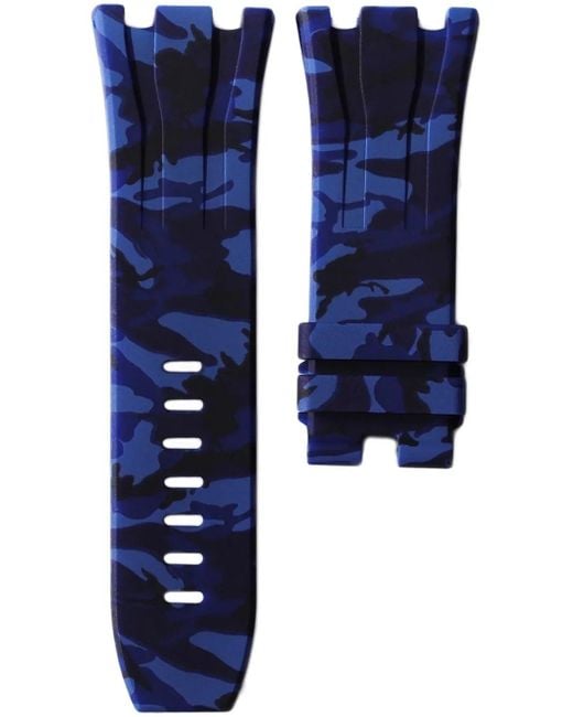 HORUS WATCH STRAPS Blue 44Mm Audemars Piguet Royal Oak Offshore Watch Strap