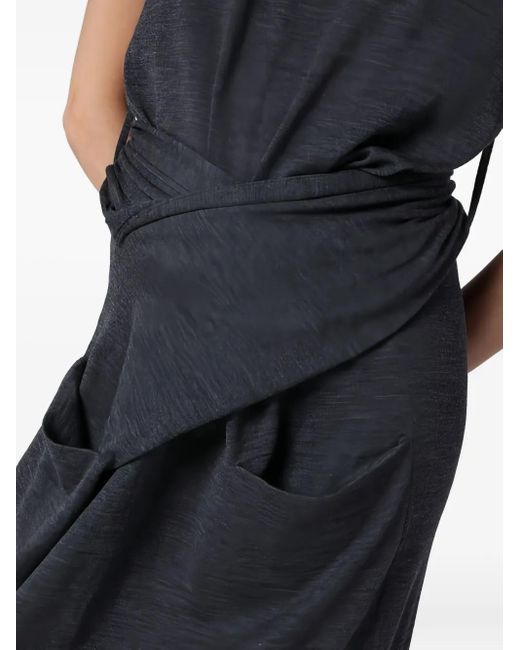 Jil Sander Maxi Dresses in het Gray