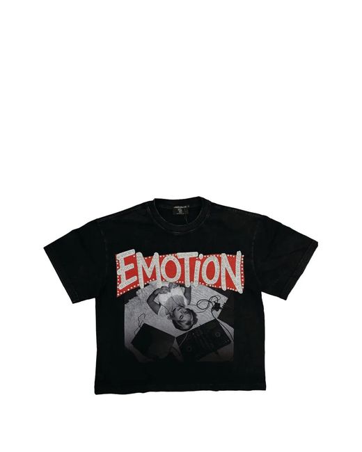 Mixed Emotions Black Tunes T-Shirt for men