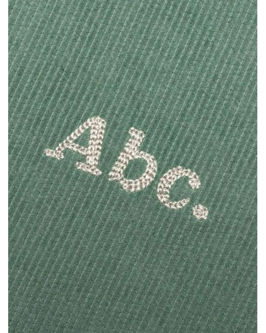 Advisory Board Crystals Green Studio Work Corduroy Buckle-Fastening Trousers for men
