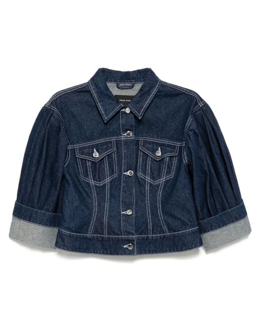 Simone Rocha デニムジャケット Blue