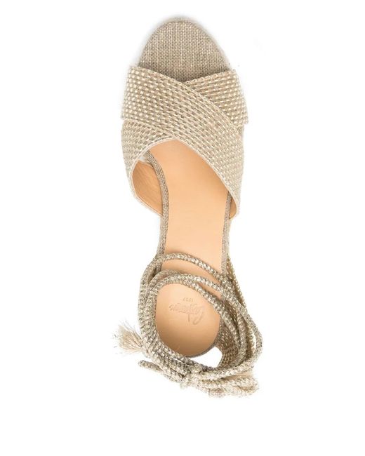Castaner Natural 90Mm Becca Espadrilles