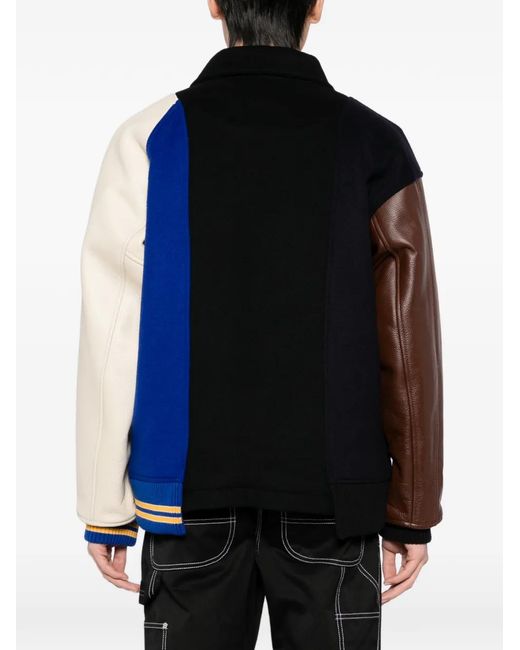 Ambush Black Hyblid Studium Jacket for men