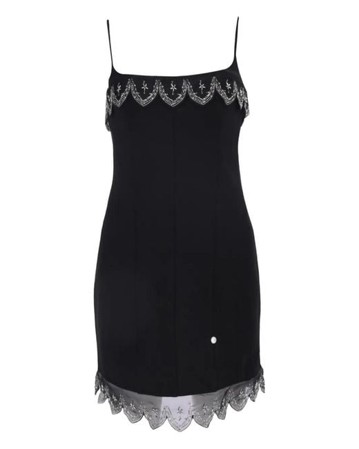 staud black and white dress Staud // Black & White Darted Dress – VSP Consignment main image 1