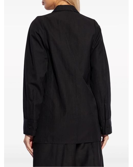 Forte_forte Black Single-Breasted Jacket