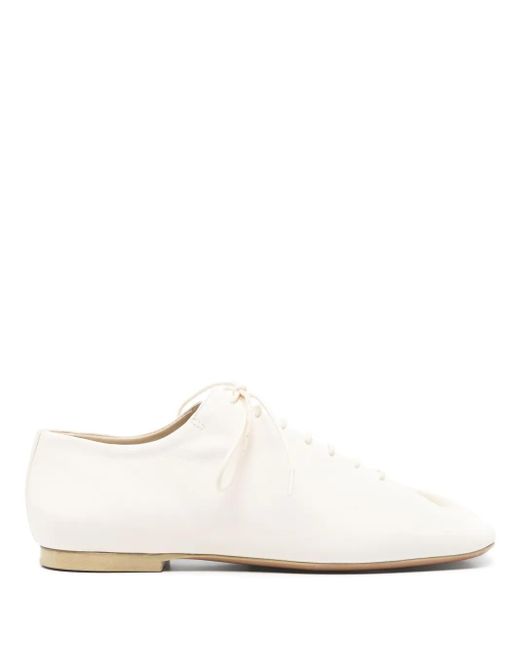 Lemaire White Souris Oxford-Schuhe