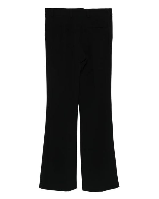 Alberto Biani Black Flared Trousers